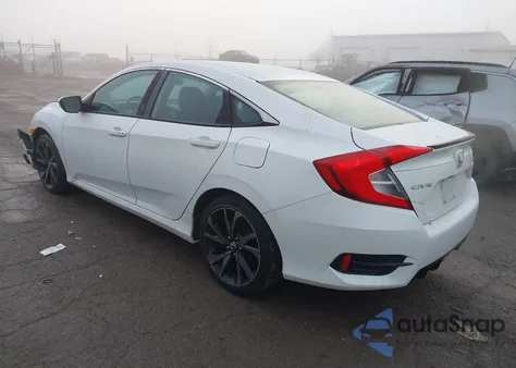 2020 Honda Civic Sport z USA, uszkodzony, nr VIN 2HGFC2F81LH508490